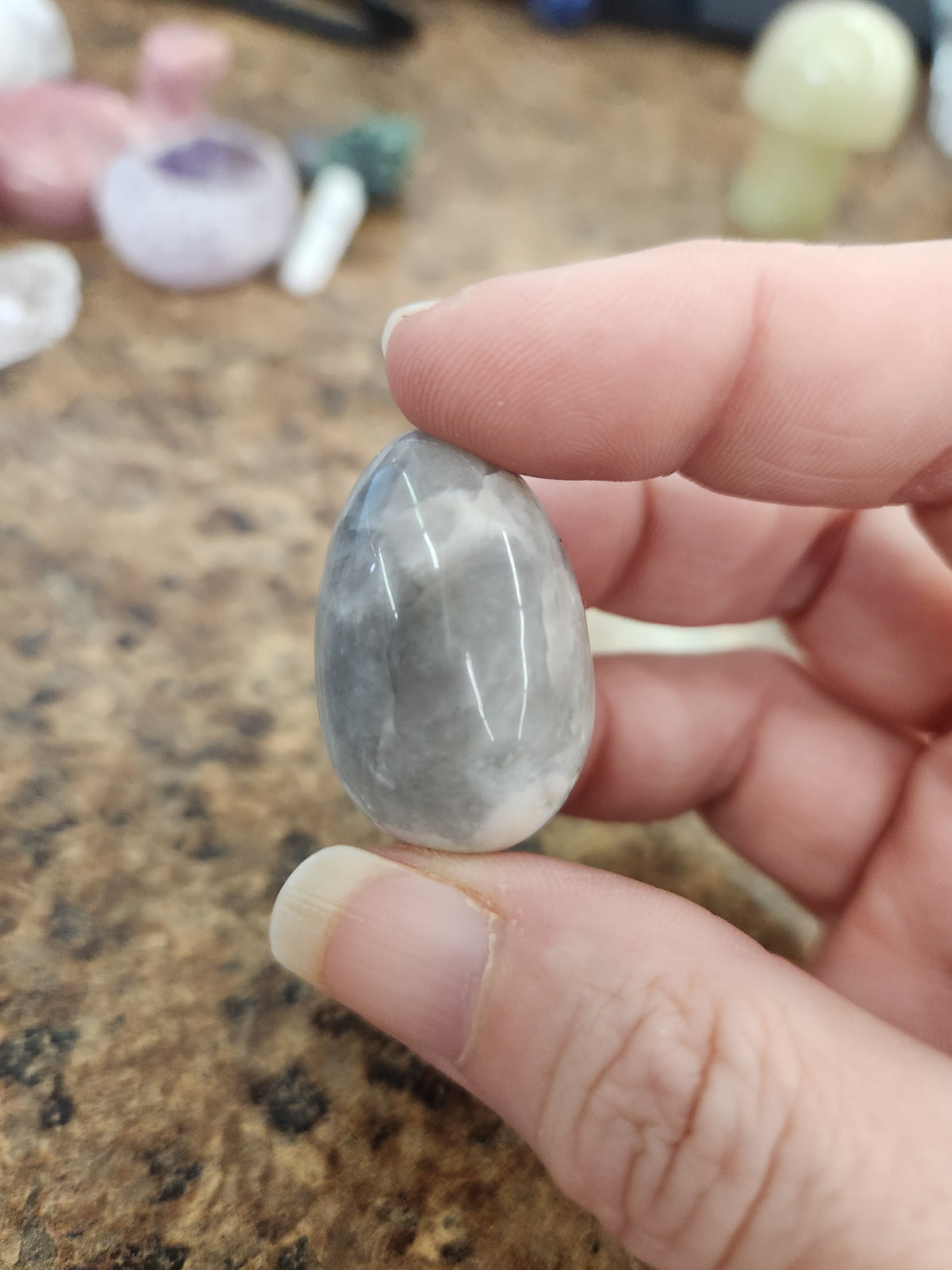 Ocean Jasper Egg- Big Fat Magick