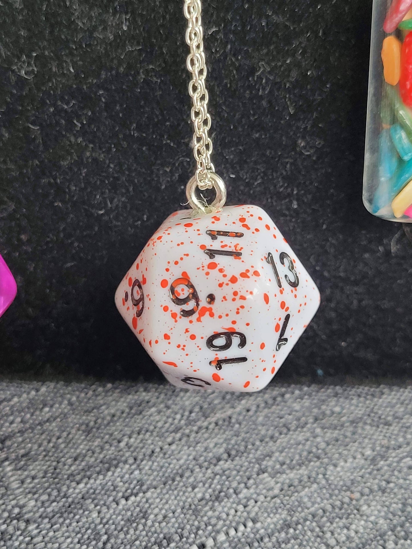 D&D D20 Necklace