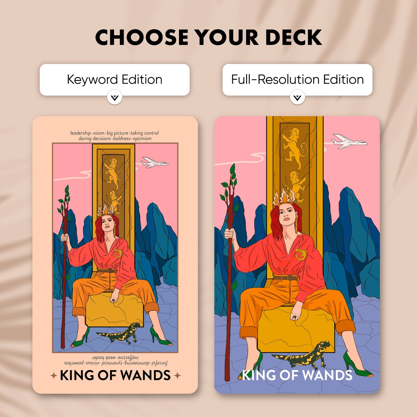 Feminine Tarot Cards