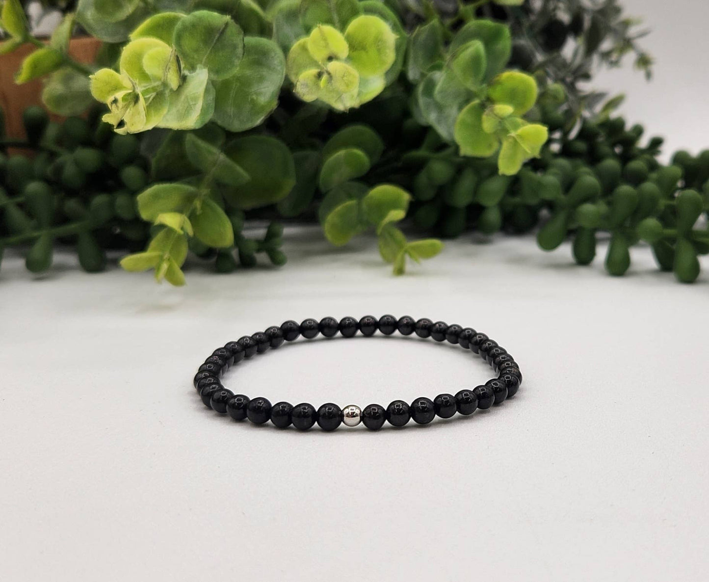 PROTECTION/EMF CONTROL- Shungite Bracelet 4mm