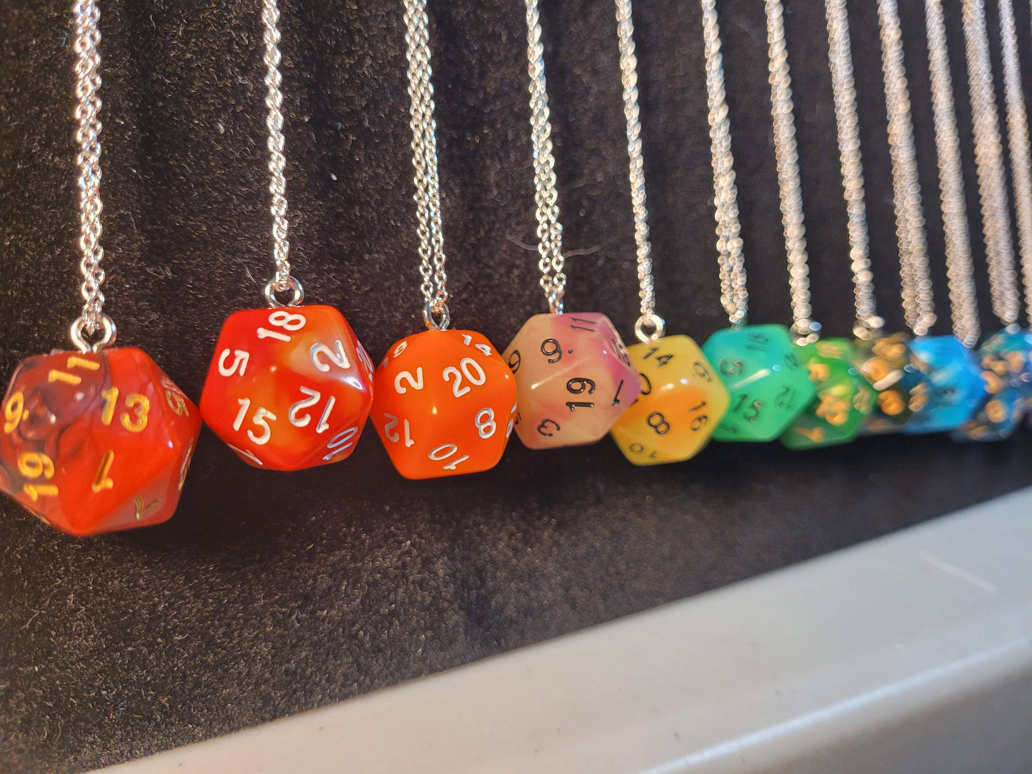 D&D D20 Necklace