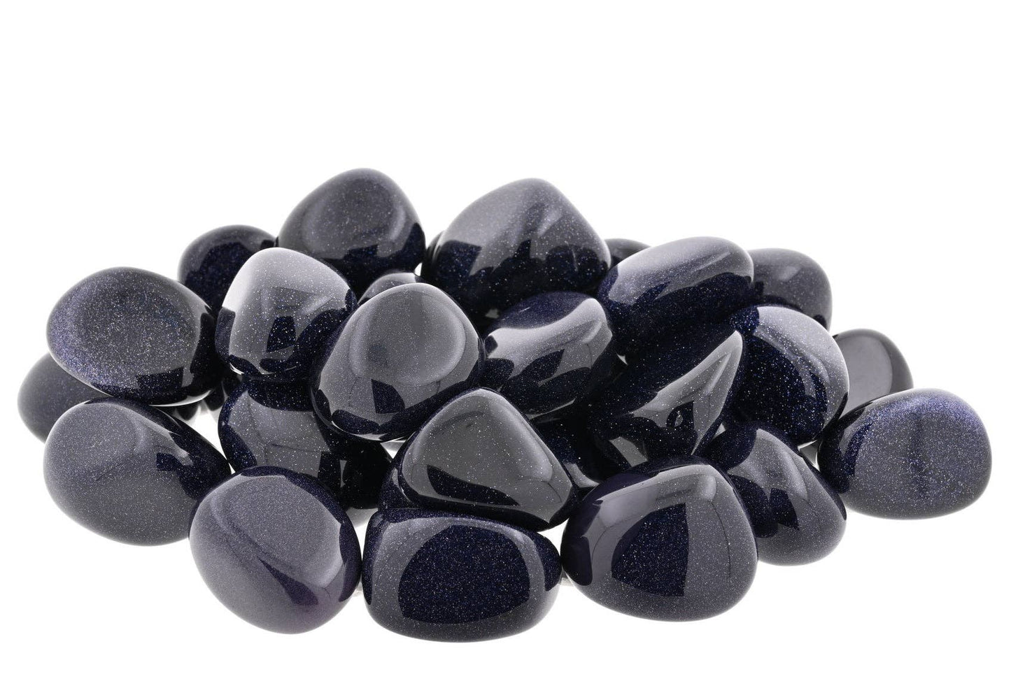 Blue Goldstone Tumble