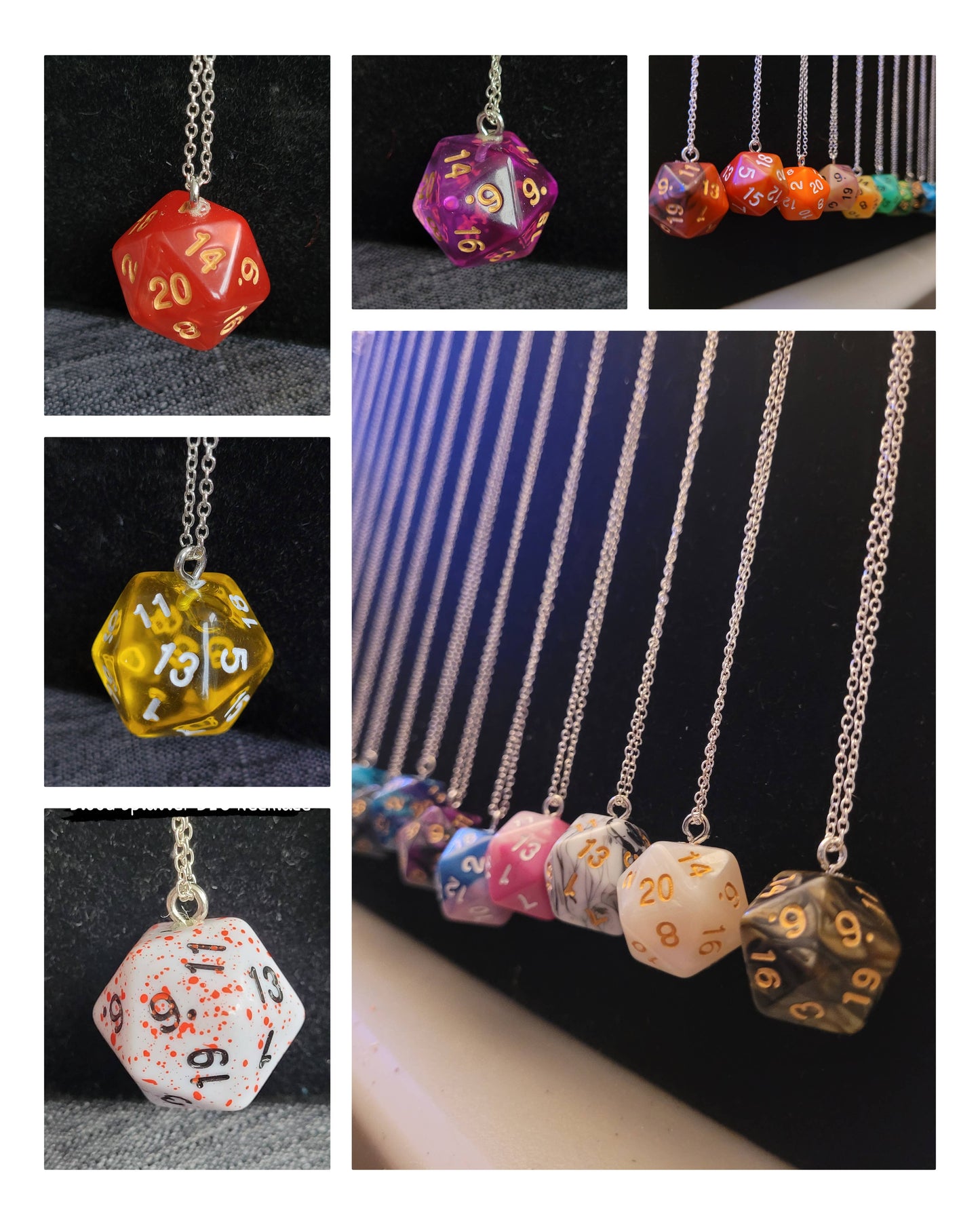 D&D D20 Necklace