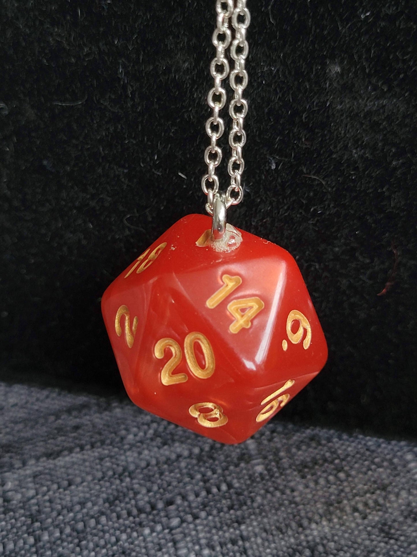 D&D D20 Necklace