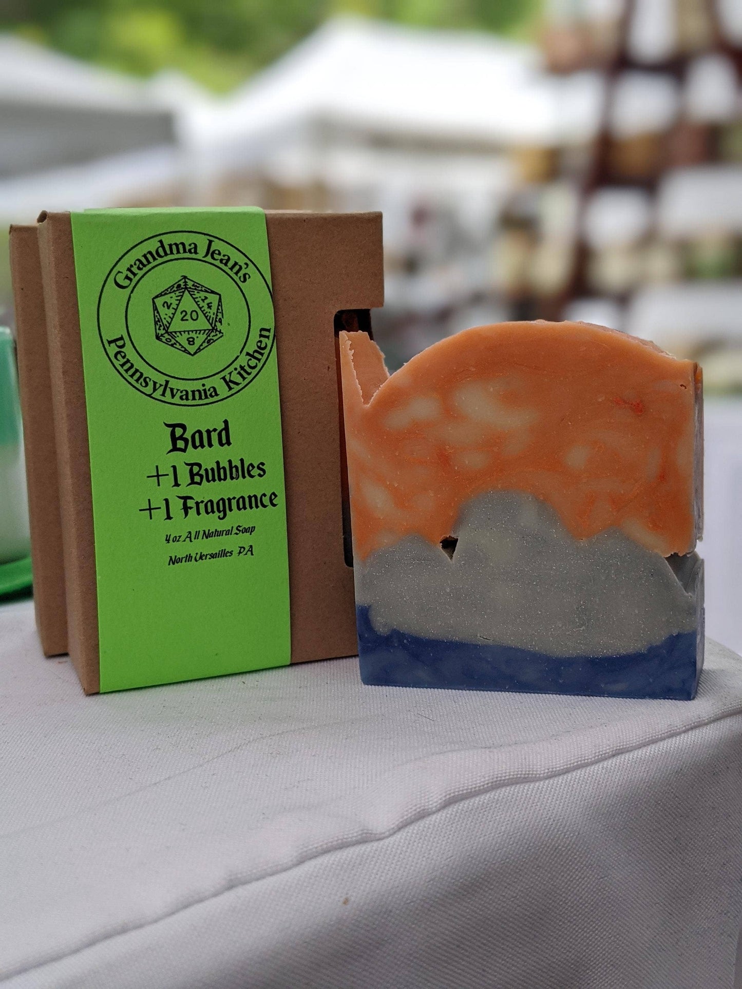 Bard D&D Soap