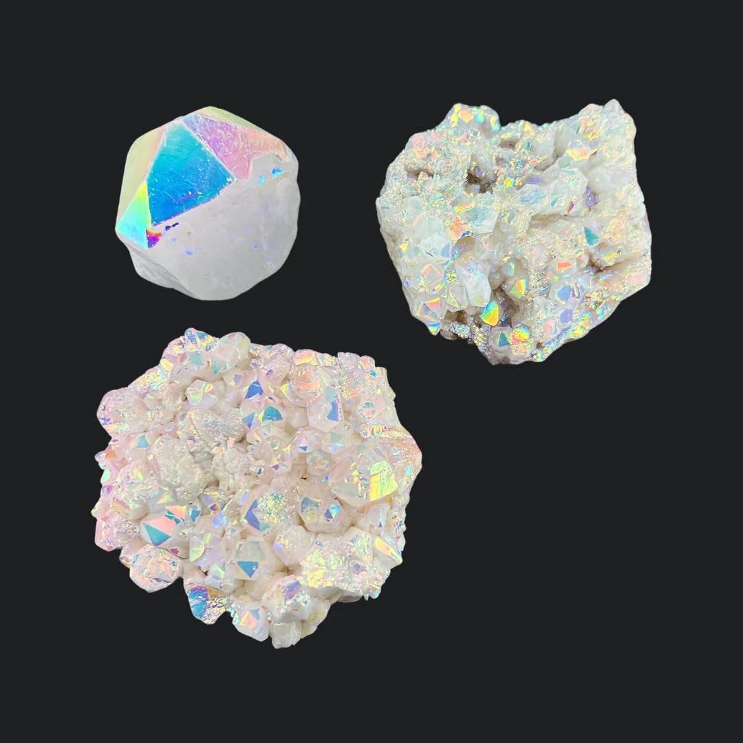 Angel Aura Quartz Cluster