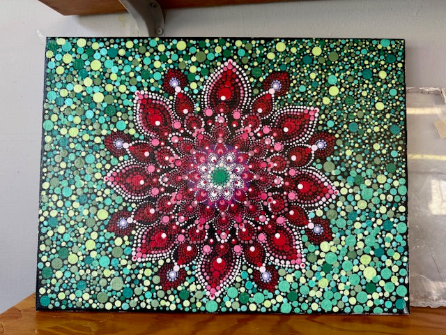 Art - Pointillism Mandala