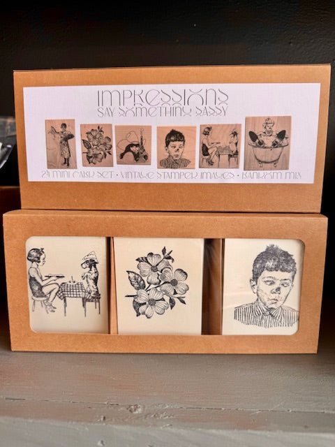 Impressions Stationary Sets
