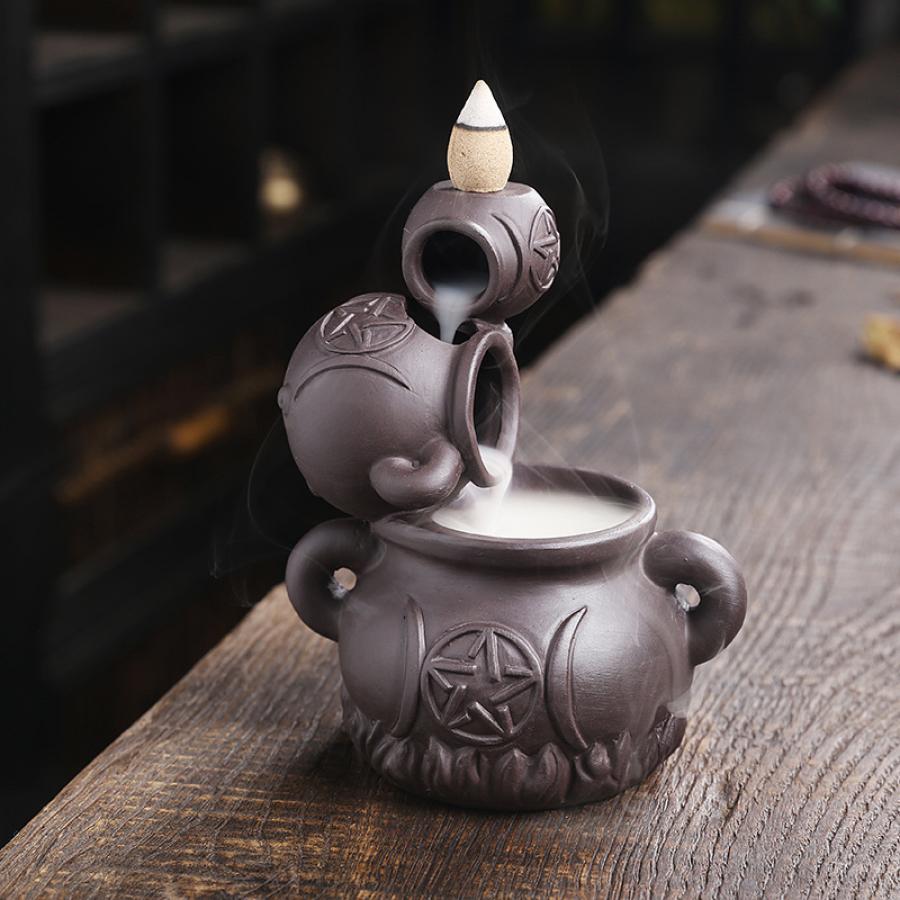 Cauldrons Backflow Incense Burner