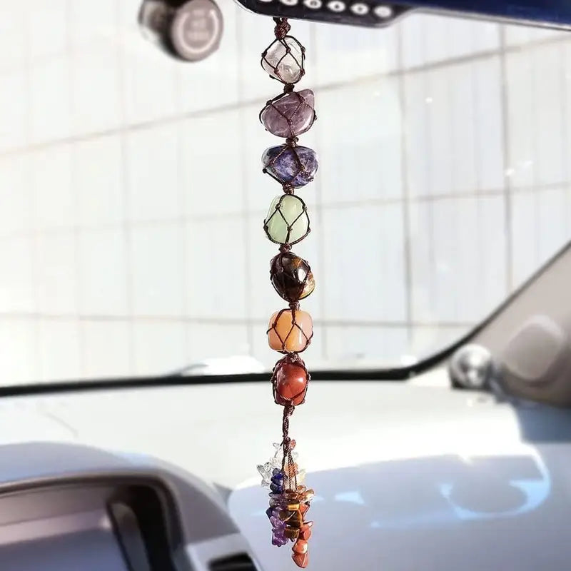Chakra Hanging Crystals