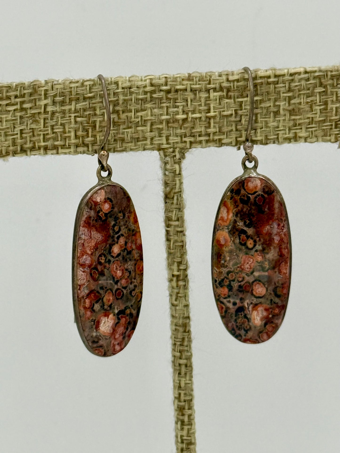 Leopardskin Jasper Earrings