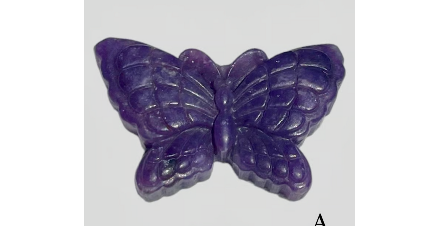 Lepidolite Butterfly