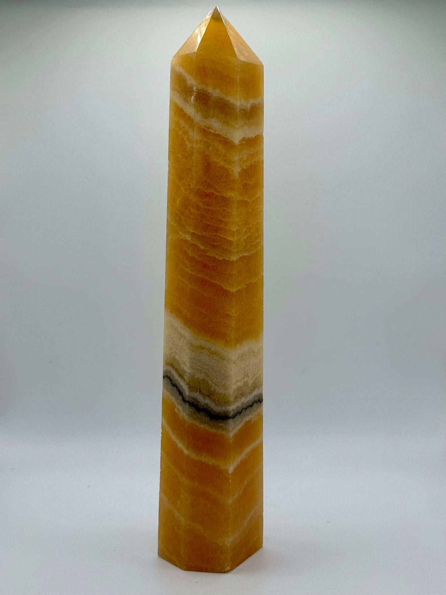 Orange Calcite Pillar