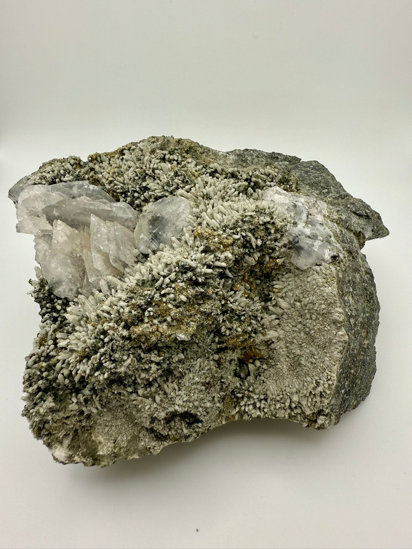Quartz with Pyrite