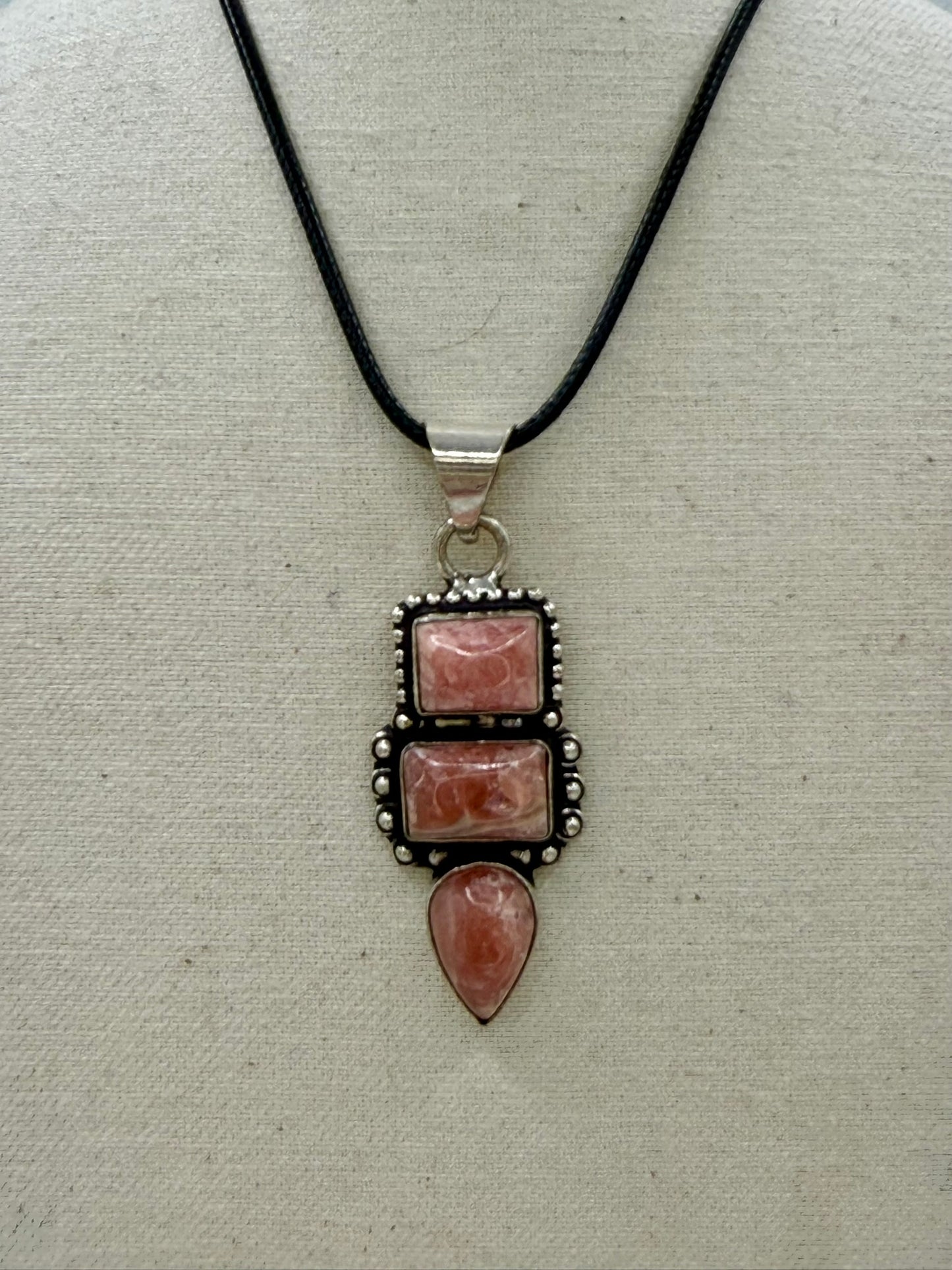 Rhodochrosite Pendant