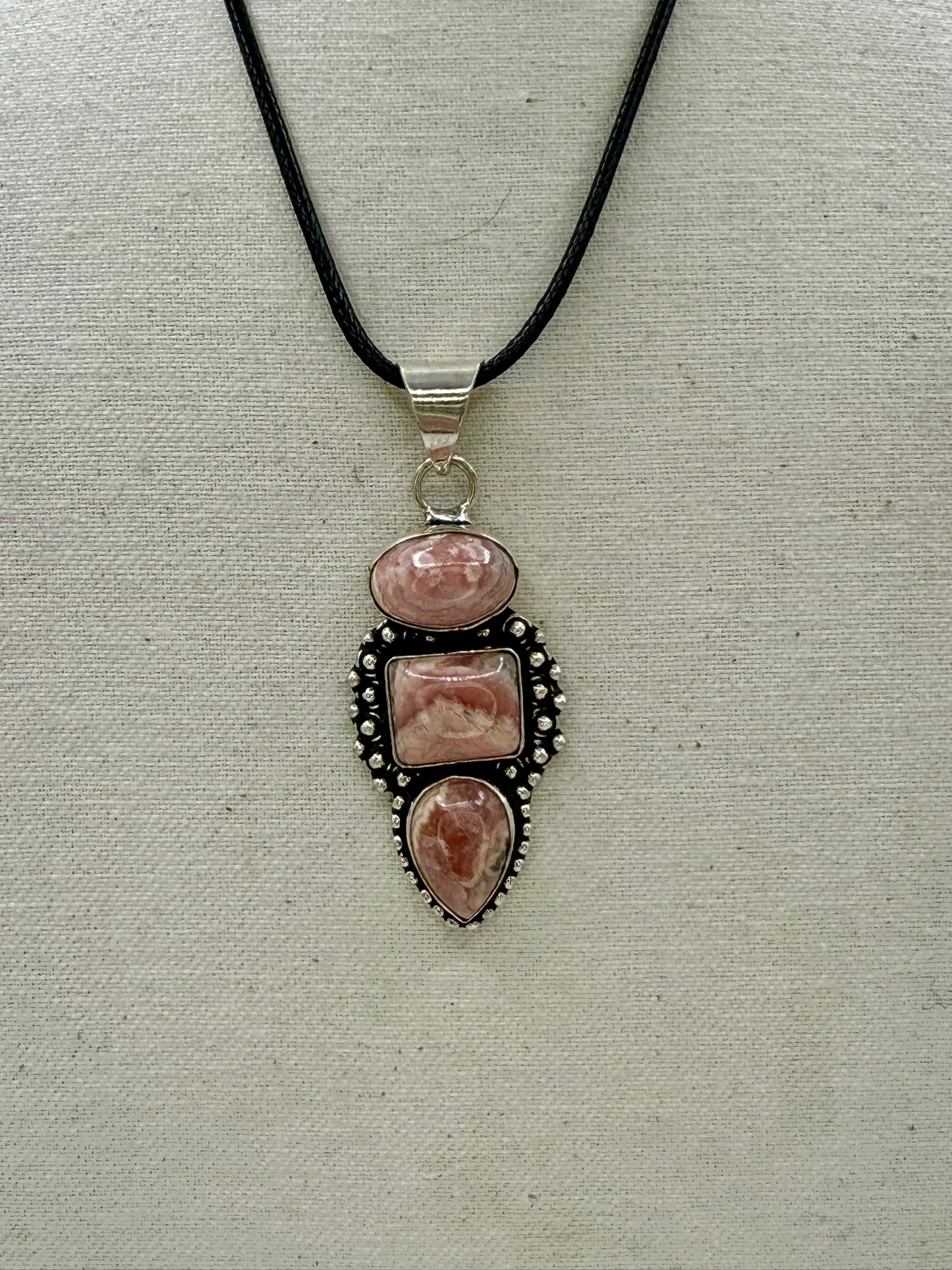 Rhodochrosite Pendant