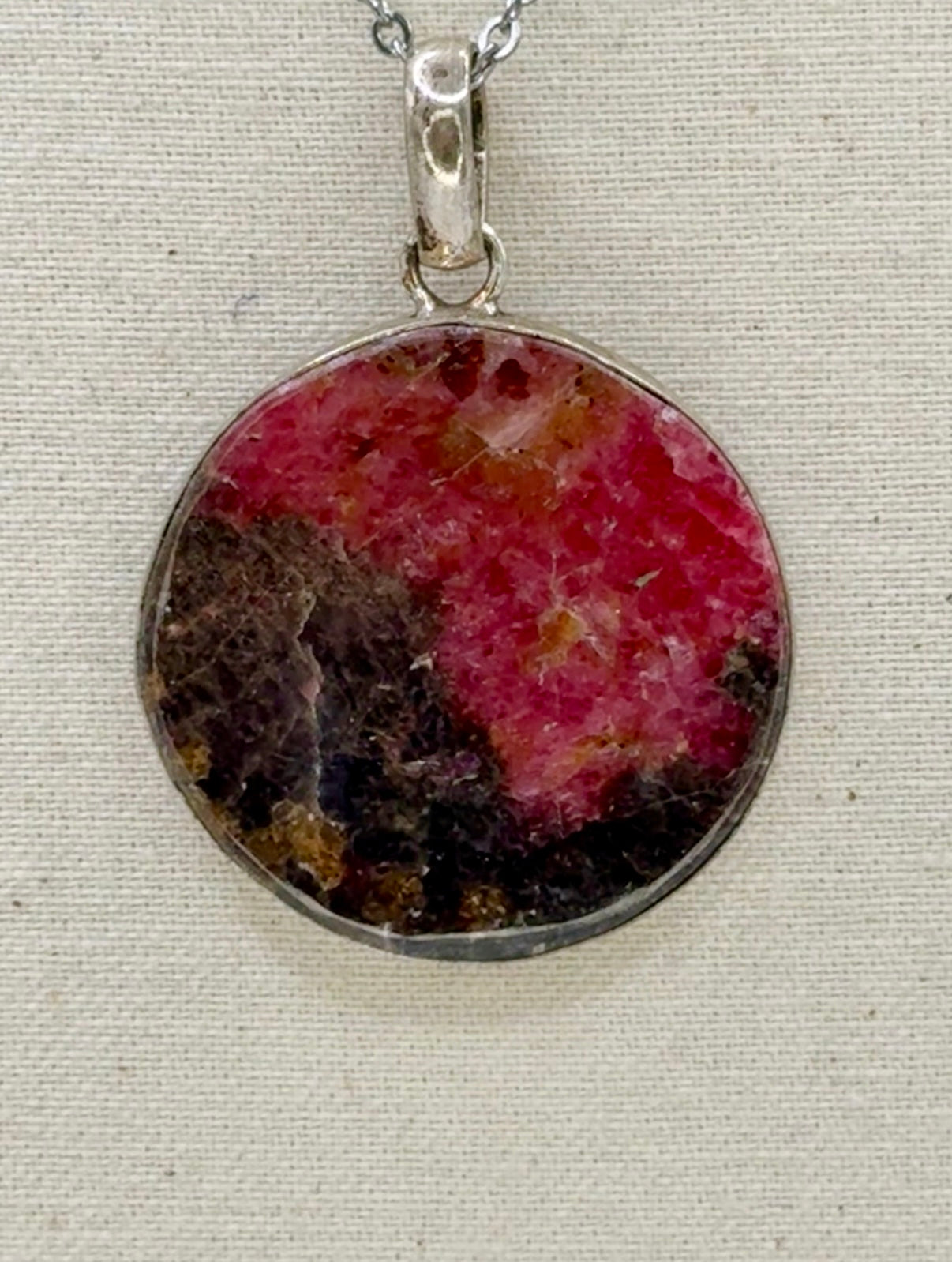 Rhodonite Pendant