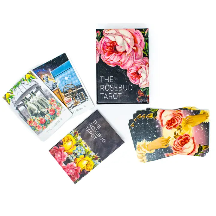 The Rosebud Tarot: 78 Cards and 96-Page Full-Color Guidebook