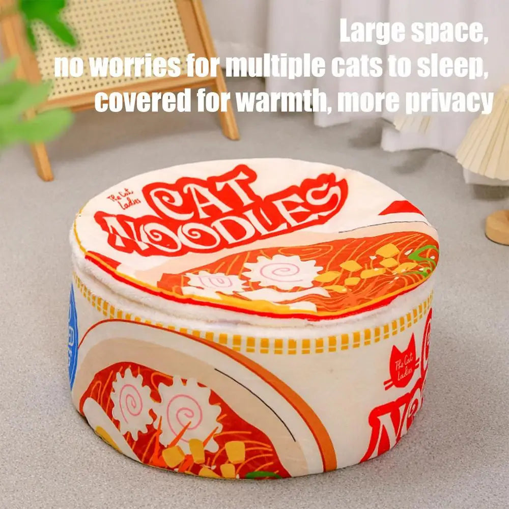 Ramen Noodle Cat Bed