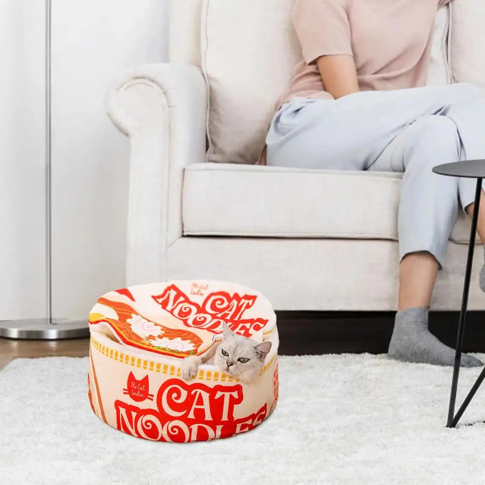 Ramen Noodle Cat Bed