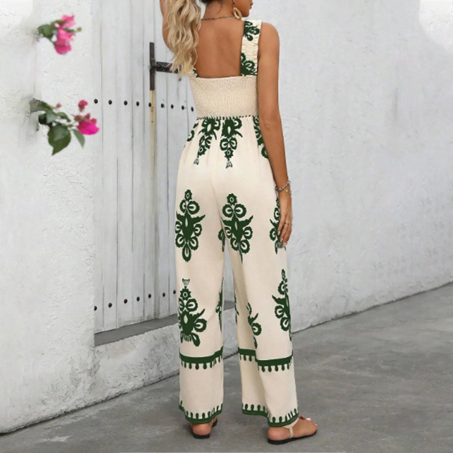 Maxi Boho Print Dress