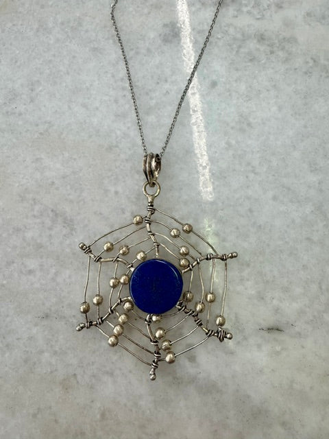 Spider Web Necklace