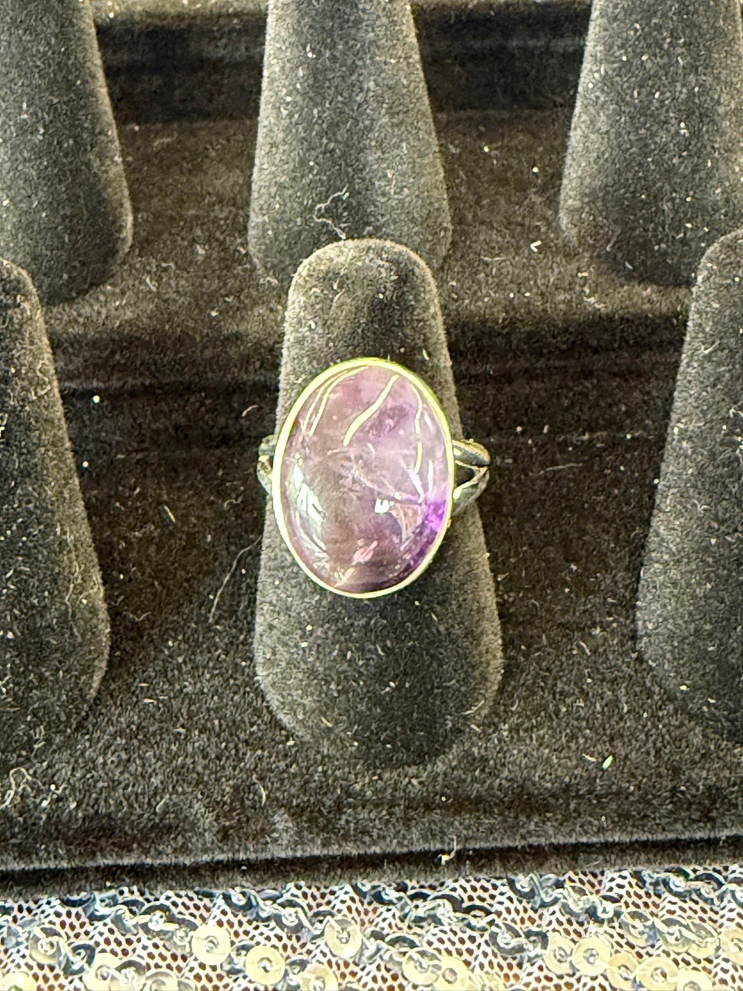 Star Amethyst Ring