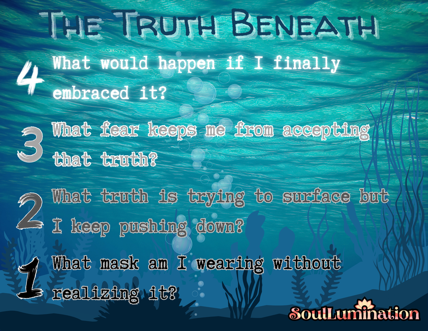 The Truth Beneath Tarot Spread