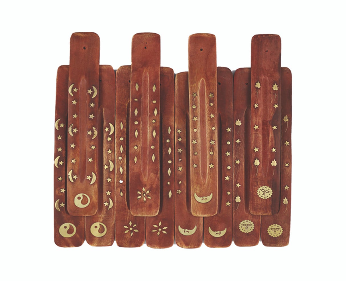 Wooden Incense Holder