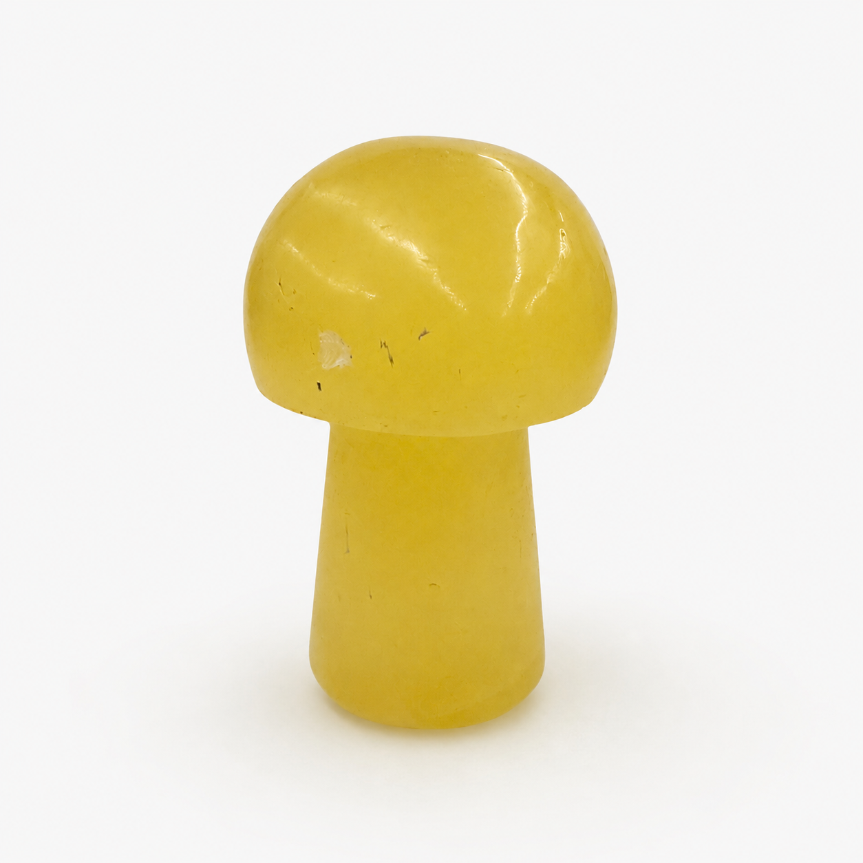 Yellow Calcite Mushroom