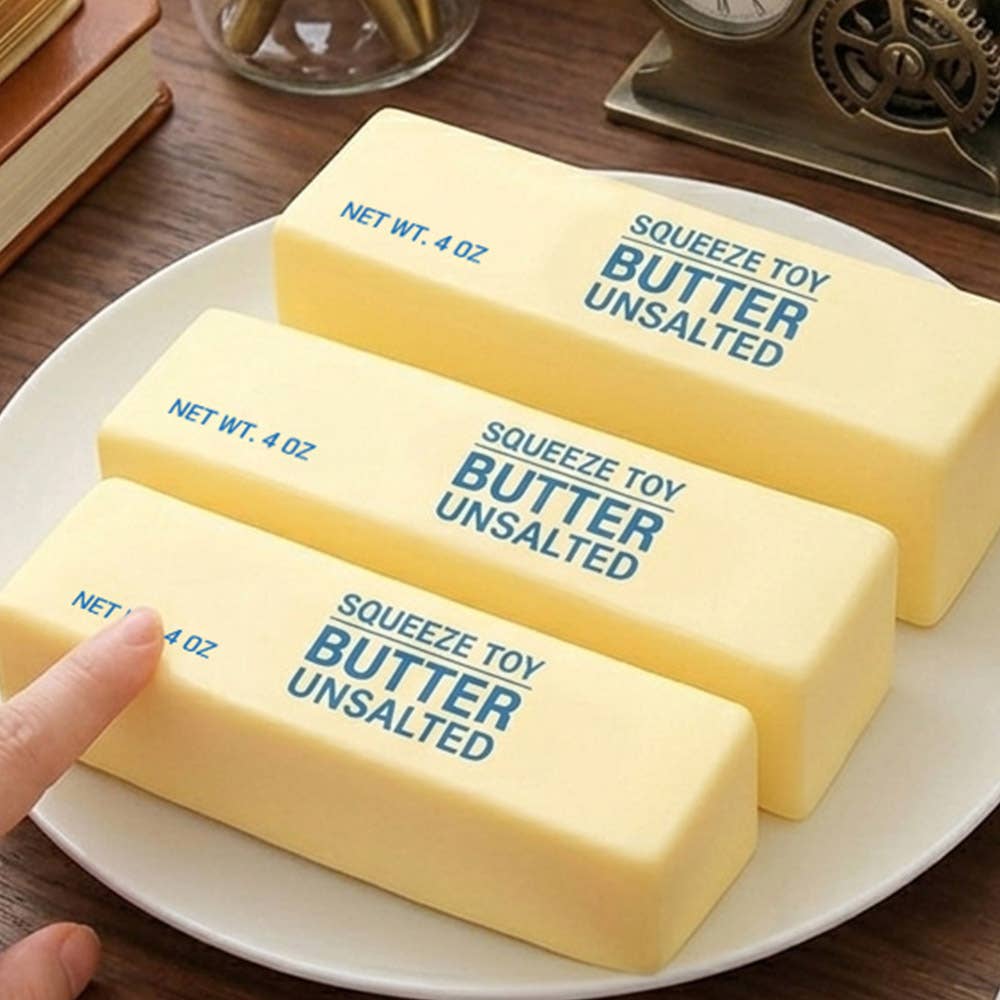 Butter Squishy Toy