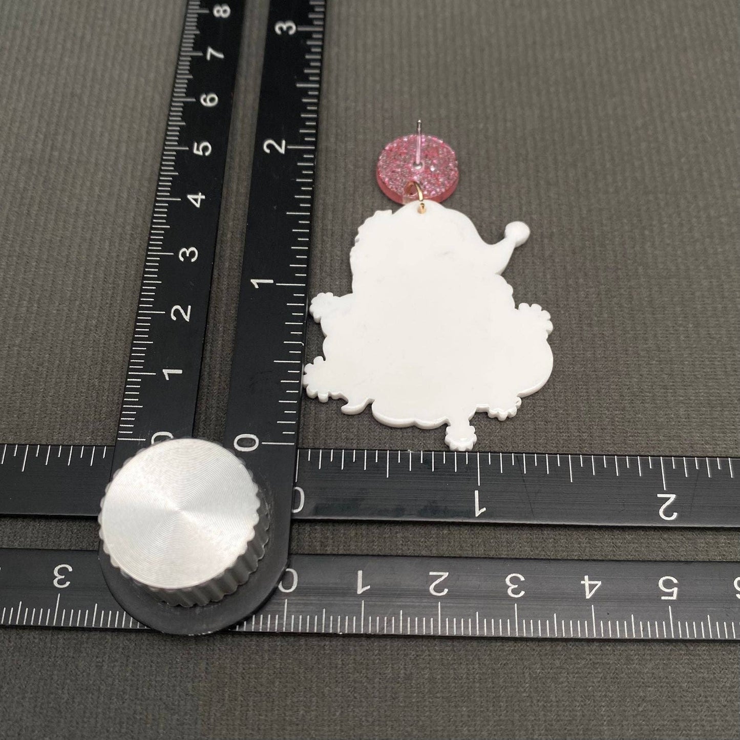 Disco Santa Earrings