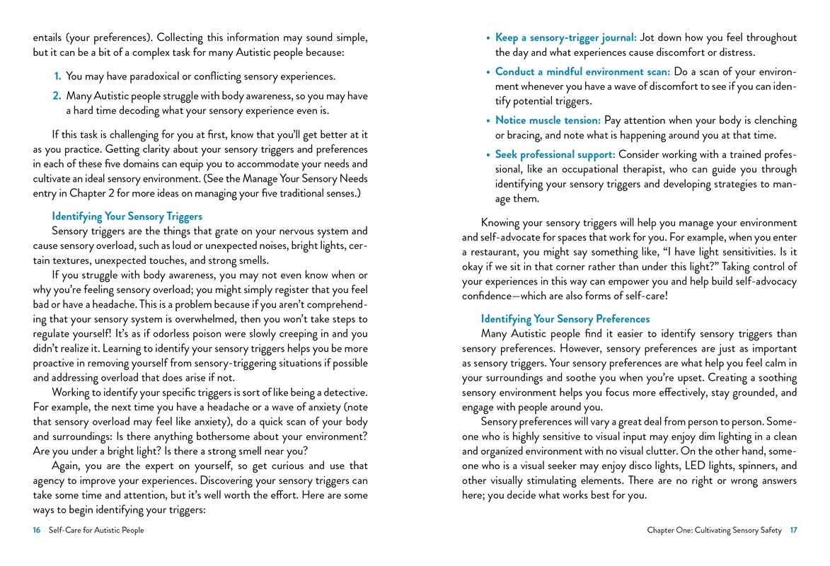 Self-Care for Autistic People