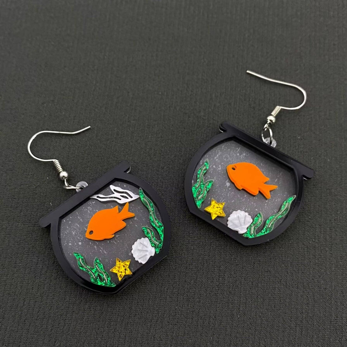 Fish Bowl Earrings