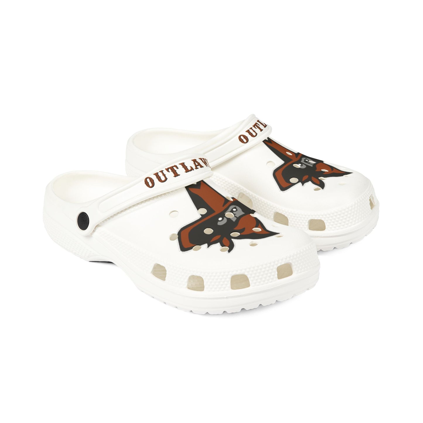 Pittsburgh Outlaws Baseball Logo Clogs