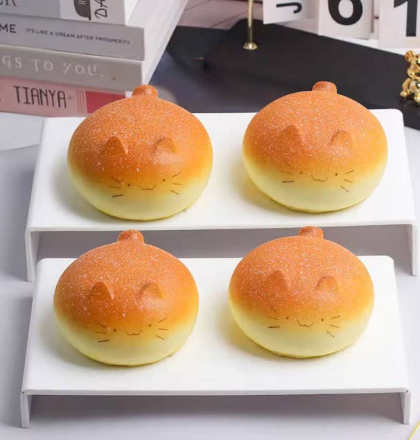 Cat Bread Squishy Toy