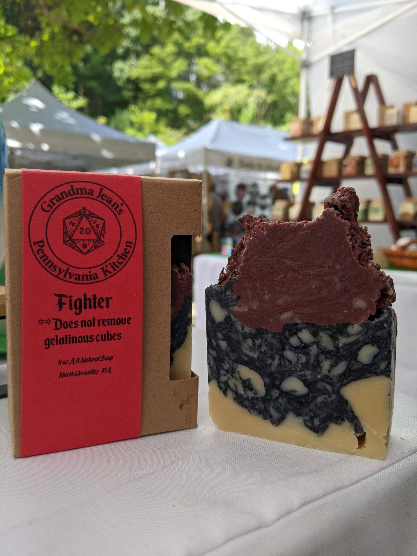 Fighter D&D Soap