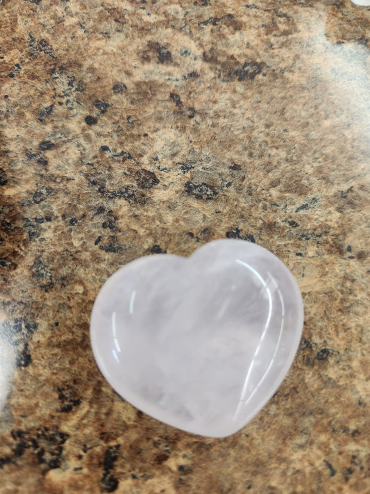Rose Quartz Heart Carving- Big Fat Magick