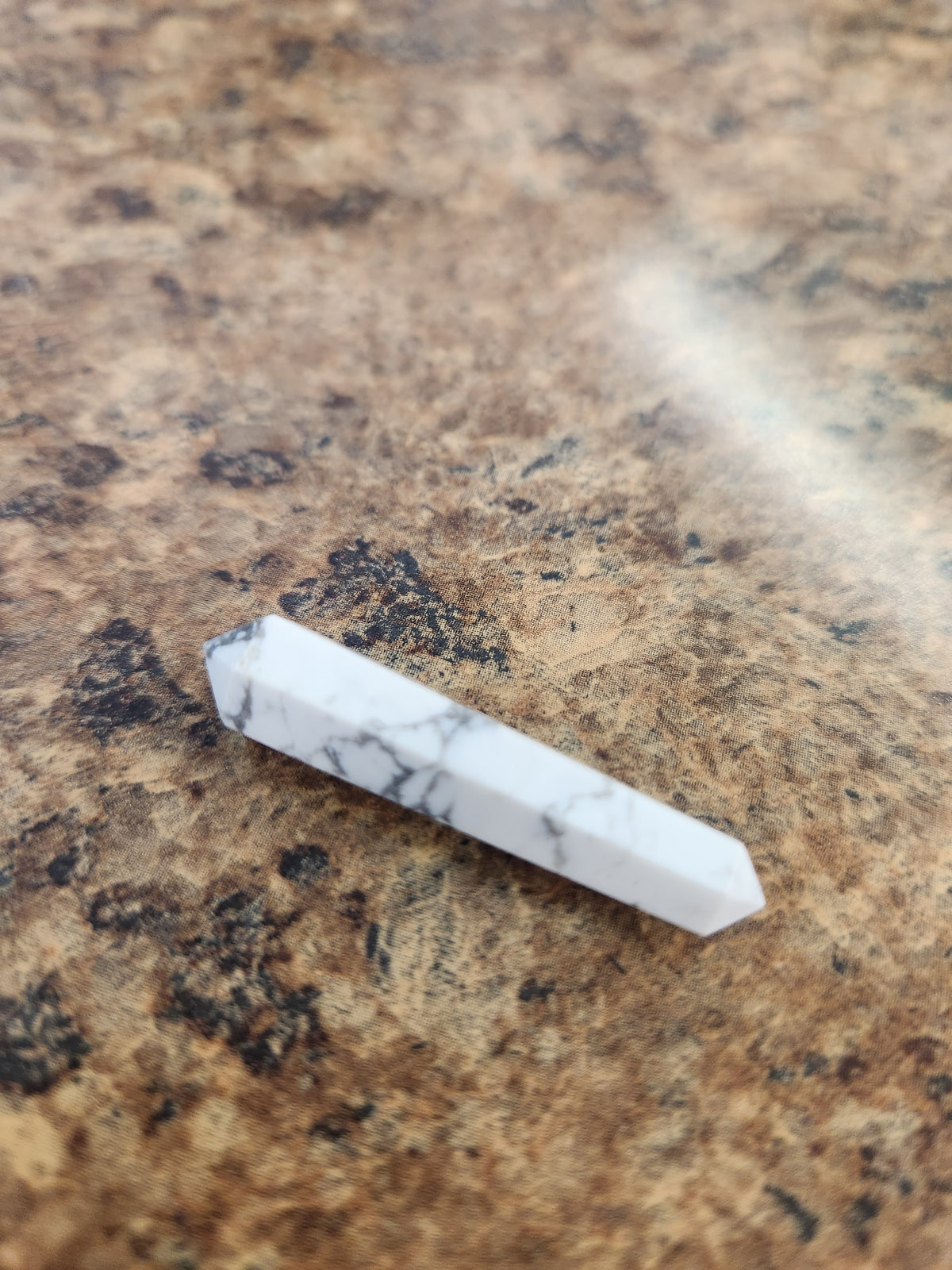 Tiny Howlite Wand -Big Fat Magick