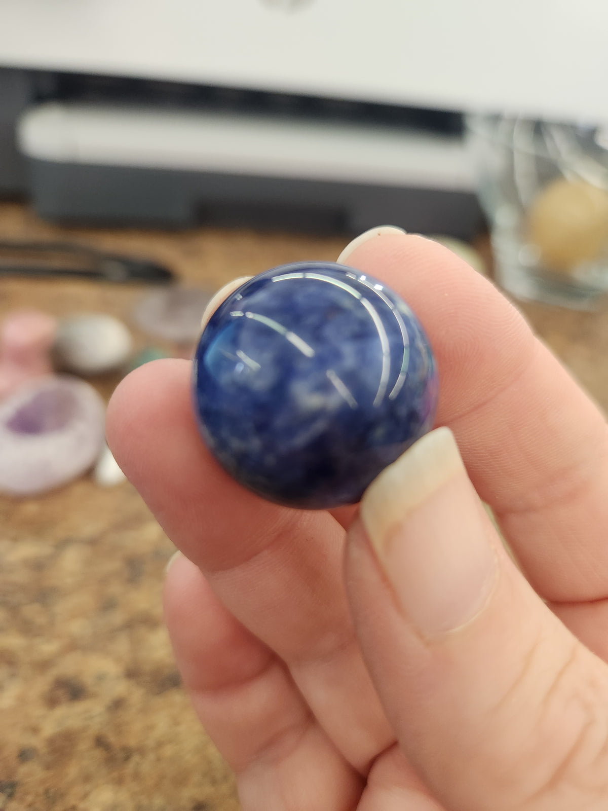 Lapiz Lazuli Sphere- Big Fat Magick