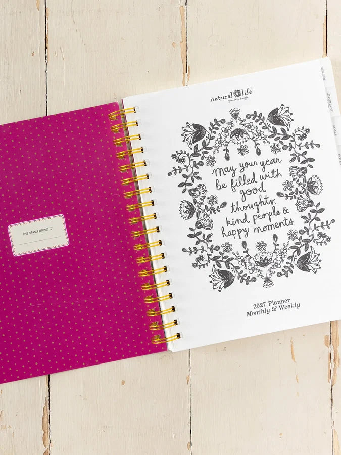 2026-2027 17 Month Planner
