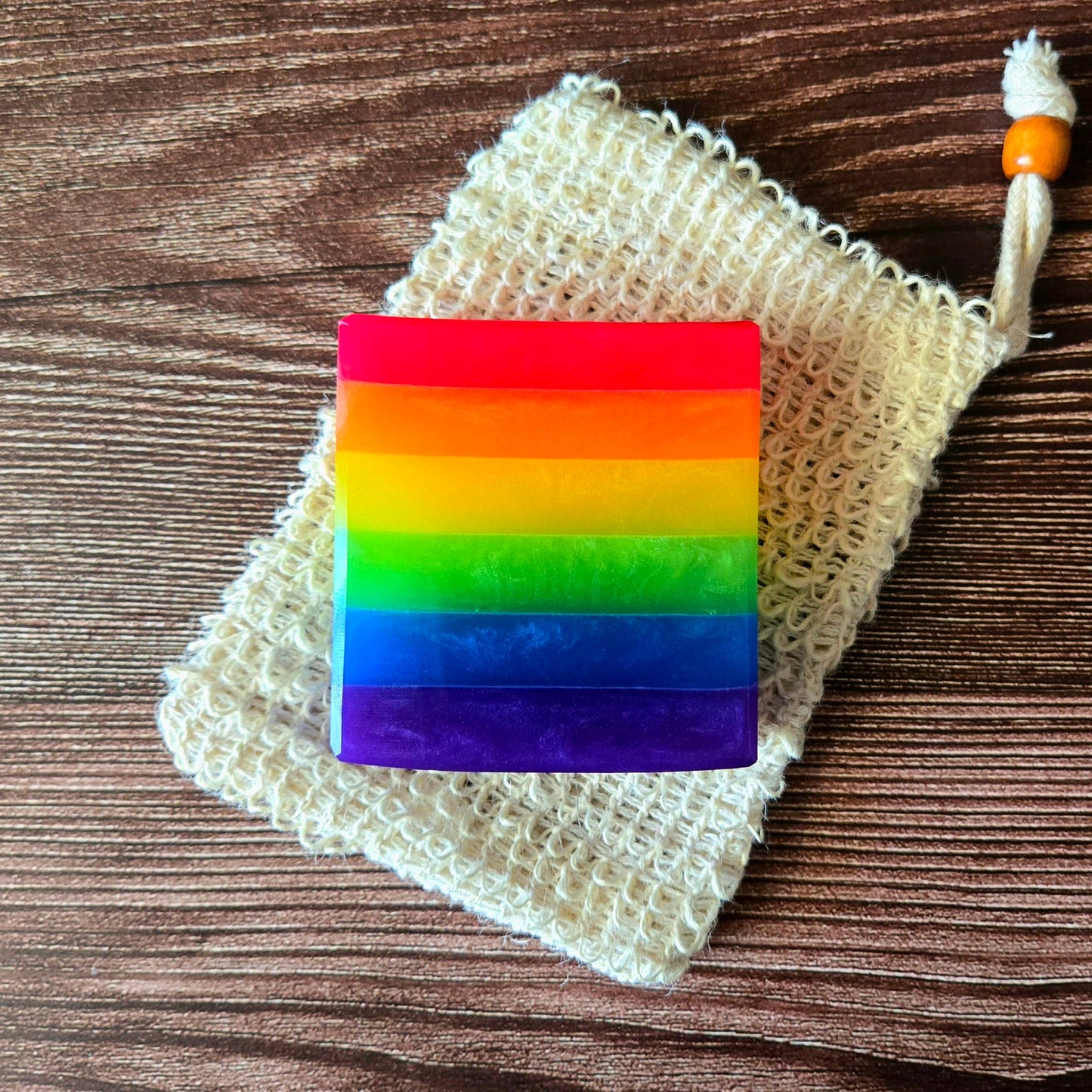 Rainbow Pride Handcrafted Soap