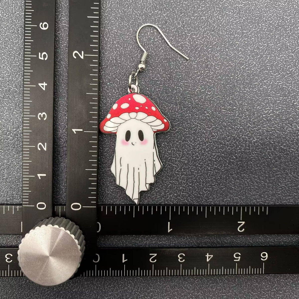 Mushroom Ghost Earrings