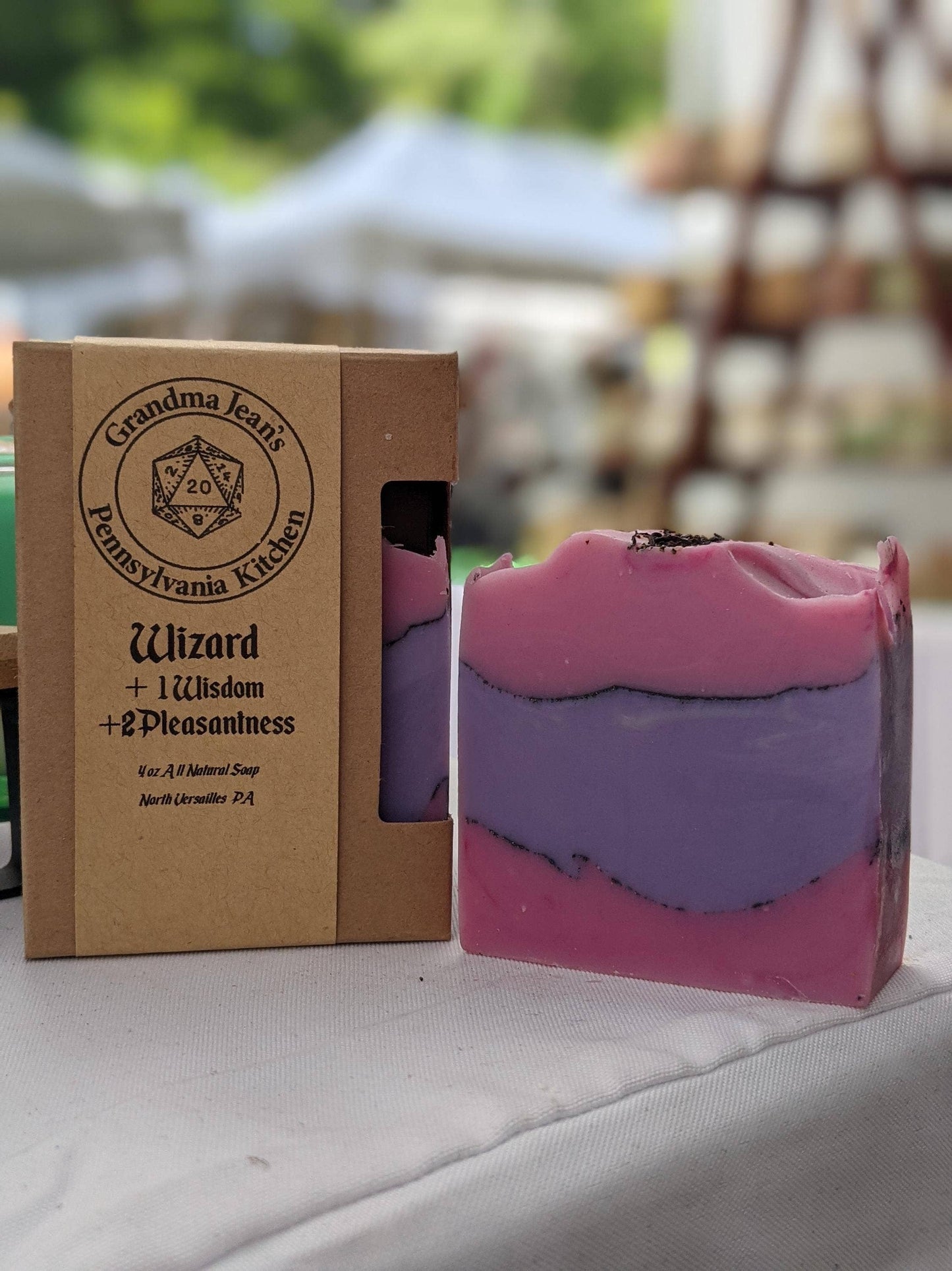 Wizard D&D Soap