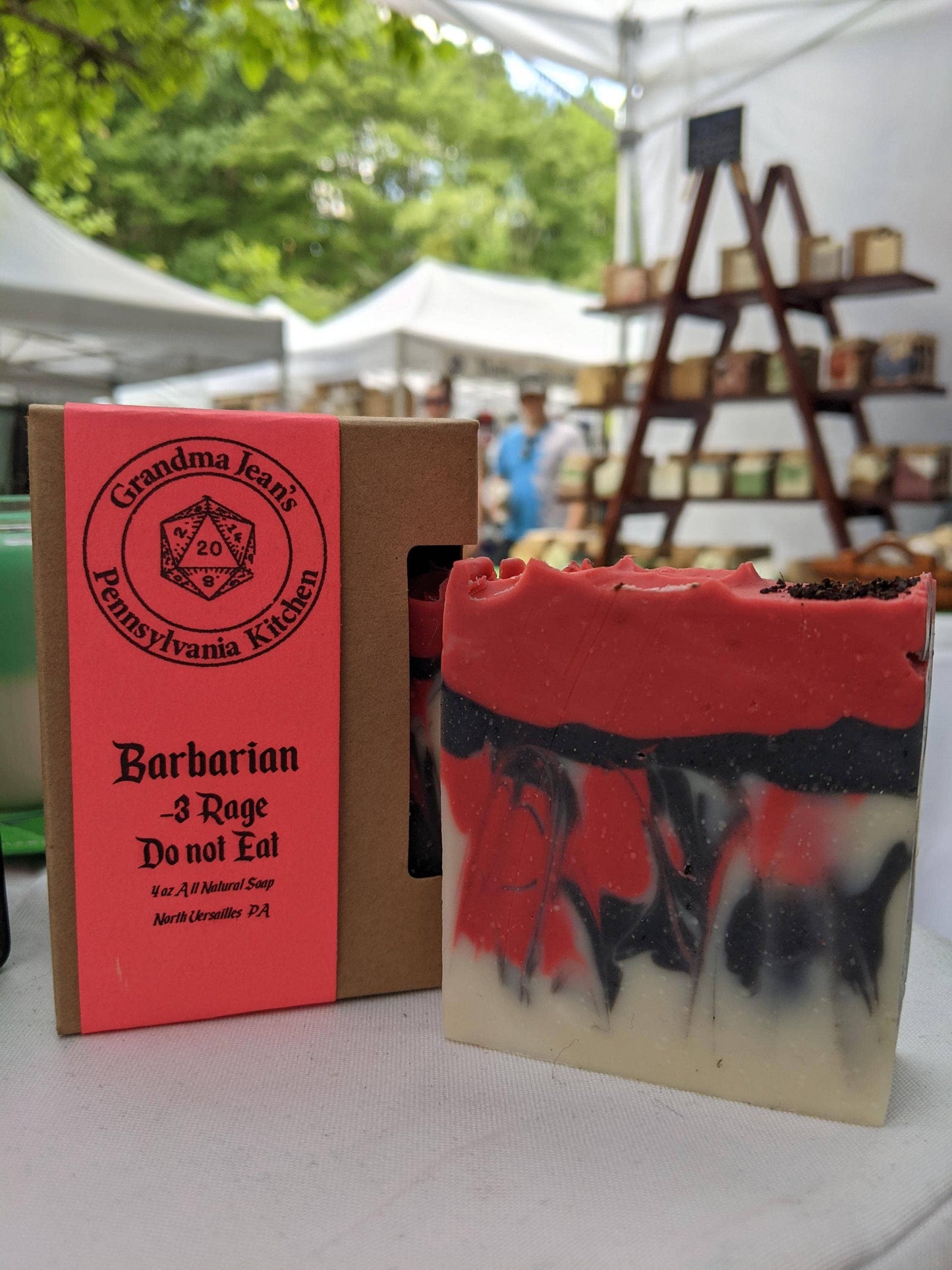 Barbarian D&D Soap