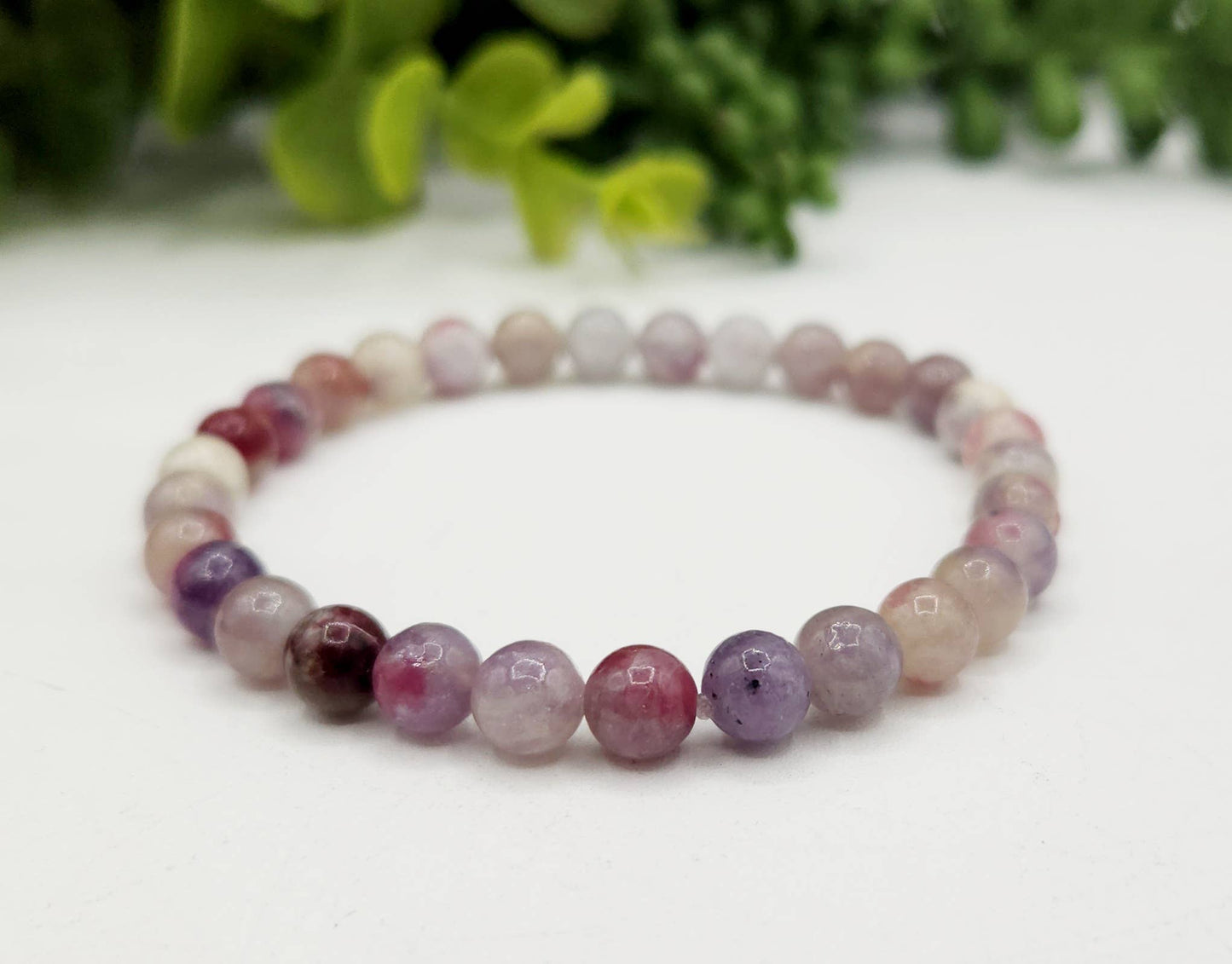 Choose Love - Plum Blossom Tourmaline Bracelet
