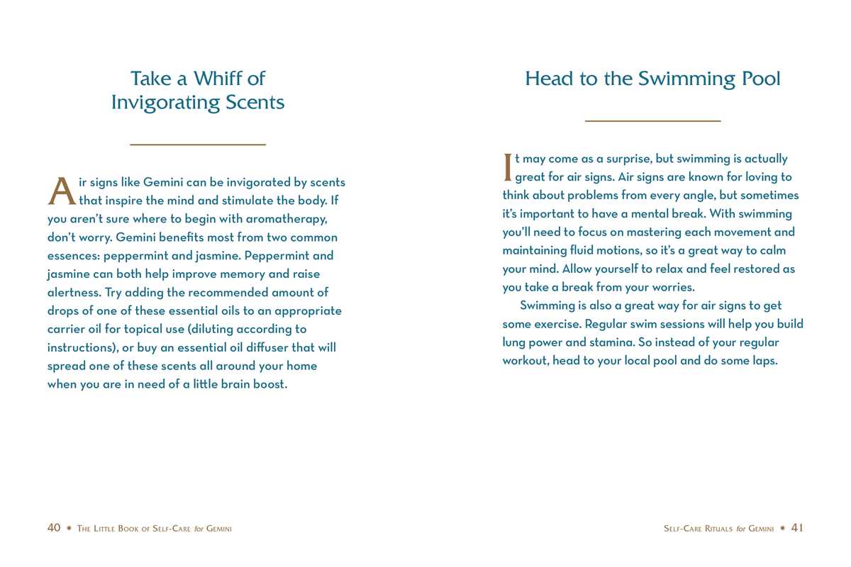 Self-Care for Gemini