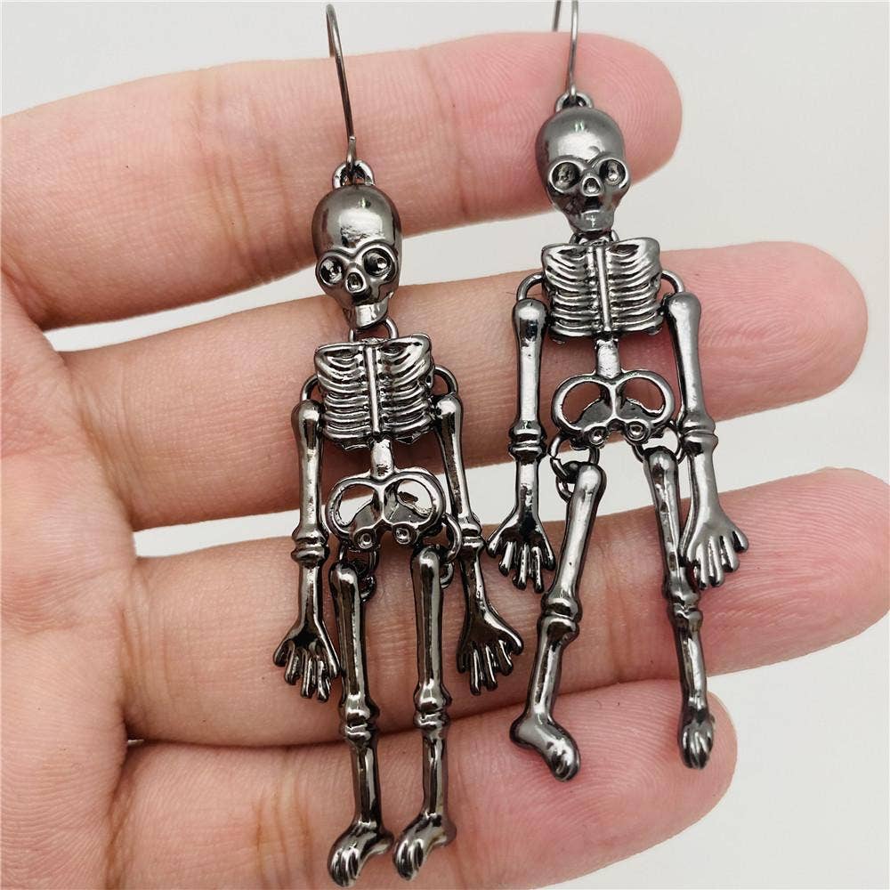 Skeleton Dangle Earrings