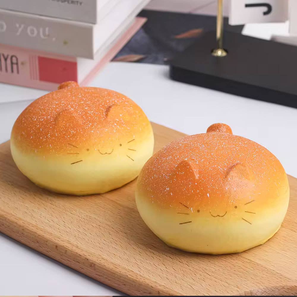Cat Bread Squishy Toy