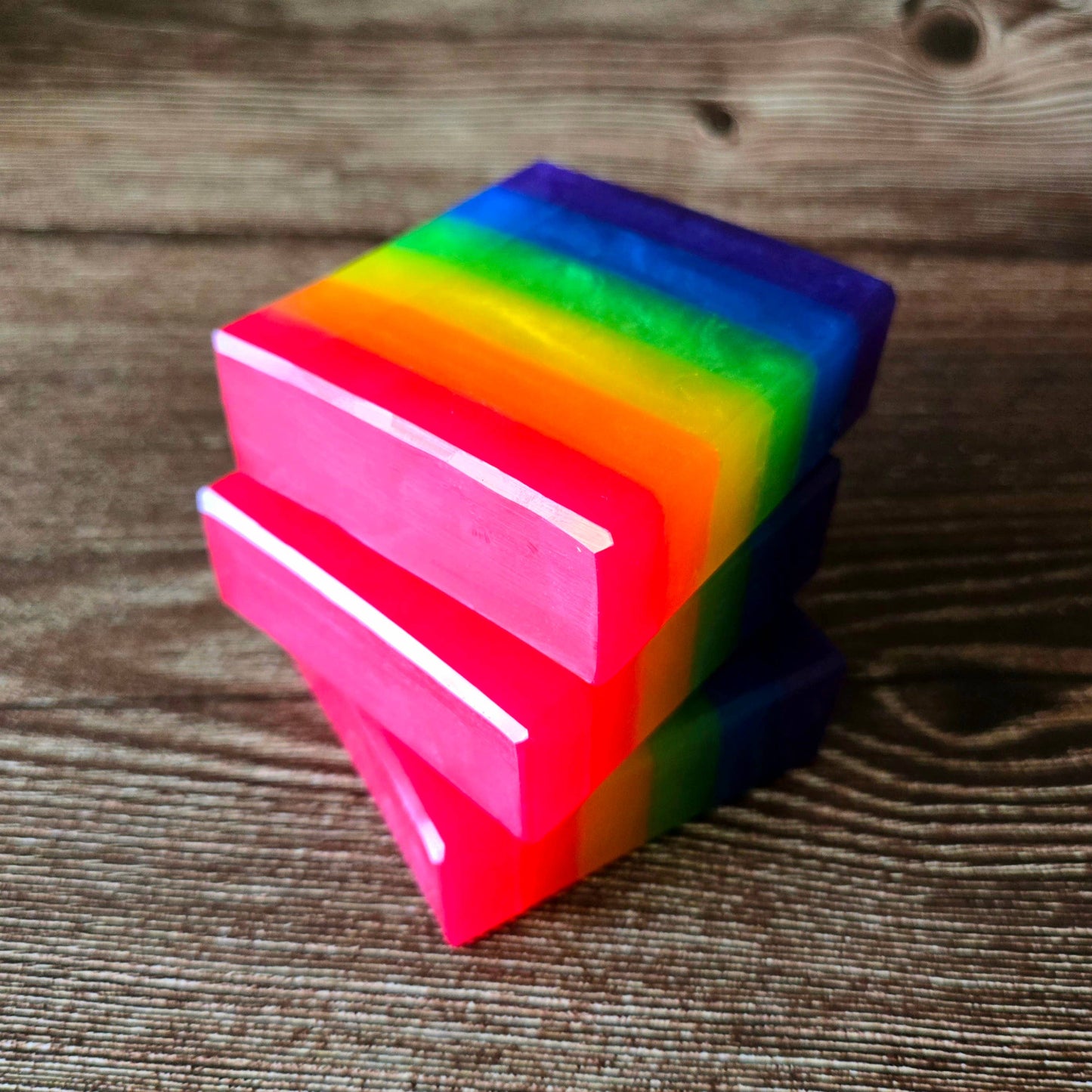 Rainbow Pride Handcrafted Soap